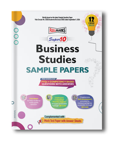 Sample Paper Business Studies - Class 12 - Full Marks