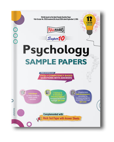 Sample Paper Psychology - Class 12 - Full Marks