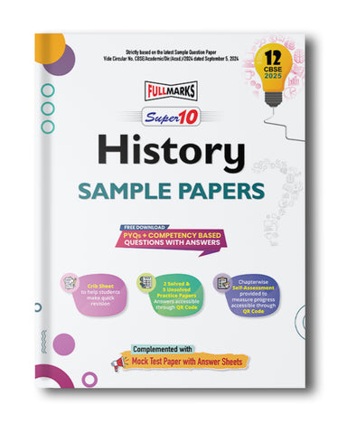 Sample Paper History - Class 12 - Full Marks