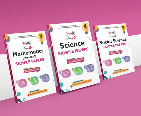 Sample Paper (Standard Maths, Science & SST) Class 10