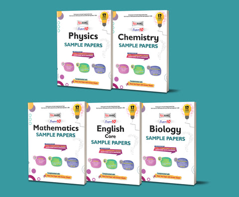 Sample Paper(Physics, Chemistry, Math, English, English and Biology) - Class 12