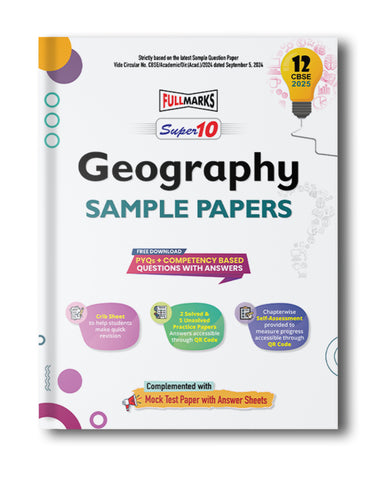 Geography Sample Paper - Class 12