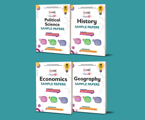 Sample Paper (Political Science, History, Economics & Geography) - Class 12