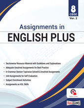 Assignments in English Plus  Class 8