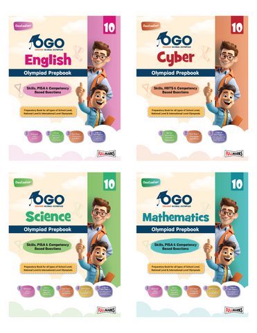 Olympiad Combo (Math, English, Cyber & Science) - Class 10